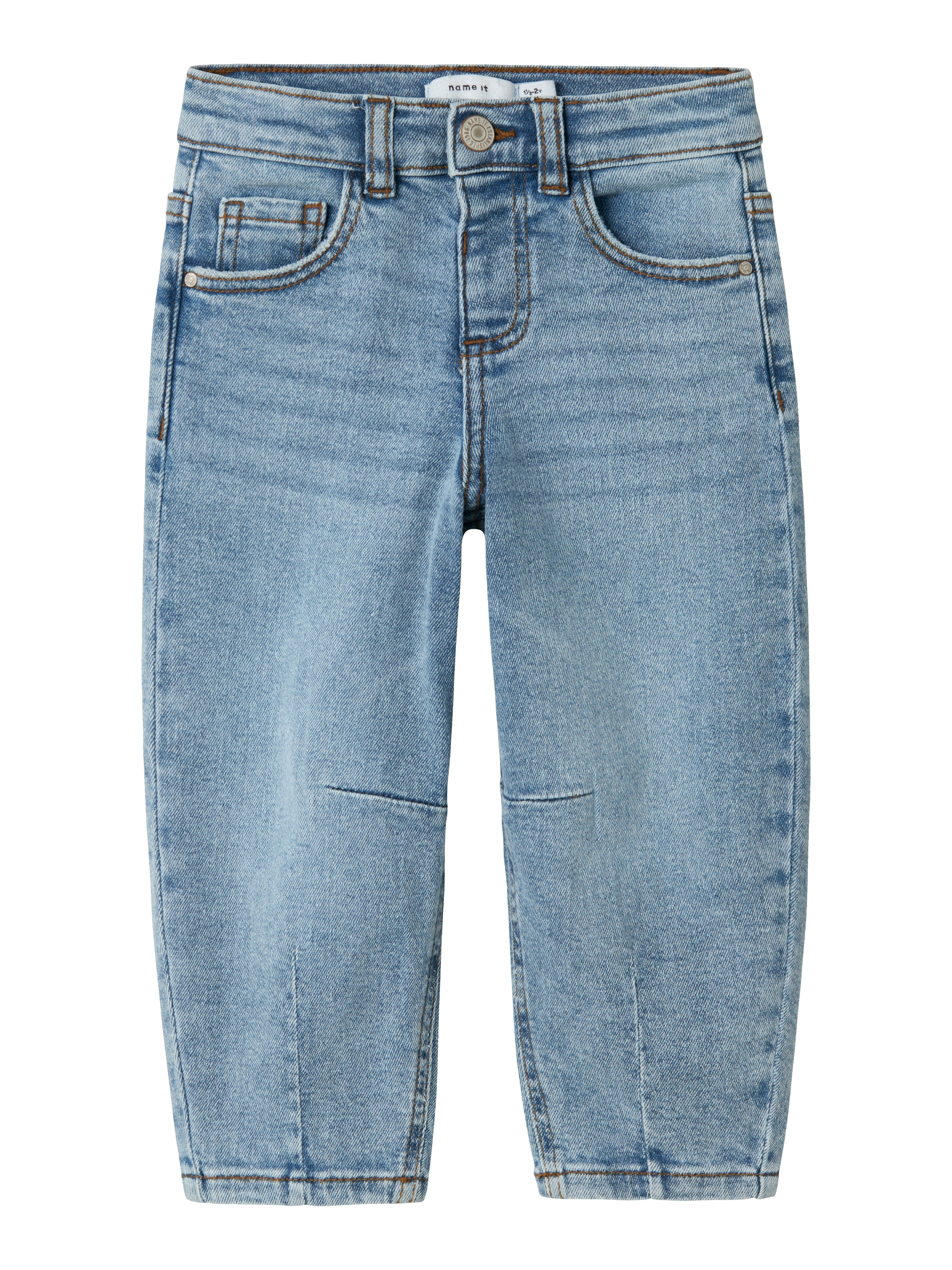 Name It Bella Balloon Jeans Medium Blue Denim 80 Cm
