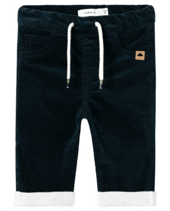 Name It Ben Fløjls Pants Dark Sapphire 50 Cm