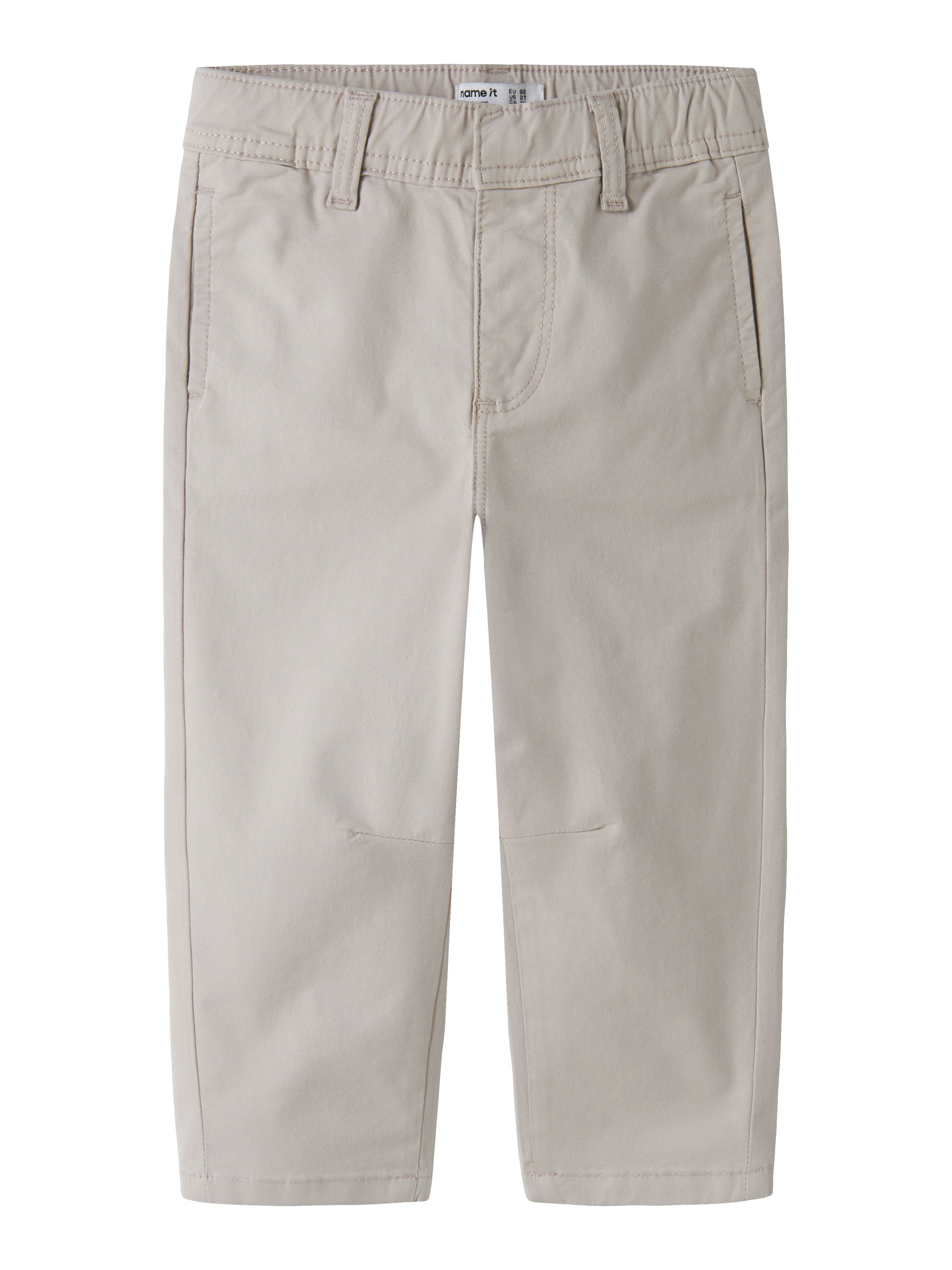 Name It Ben Twist Twill Pants Chateau Gray 92 Cm