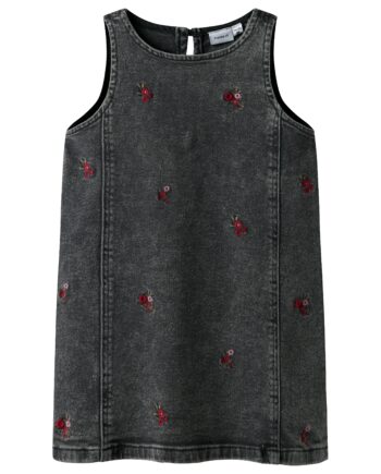Name It Brynn Denim Spencer Medium Grey Denim Flower 92 Cm