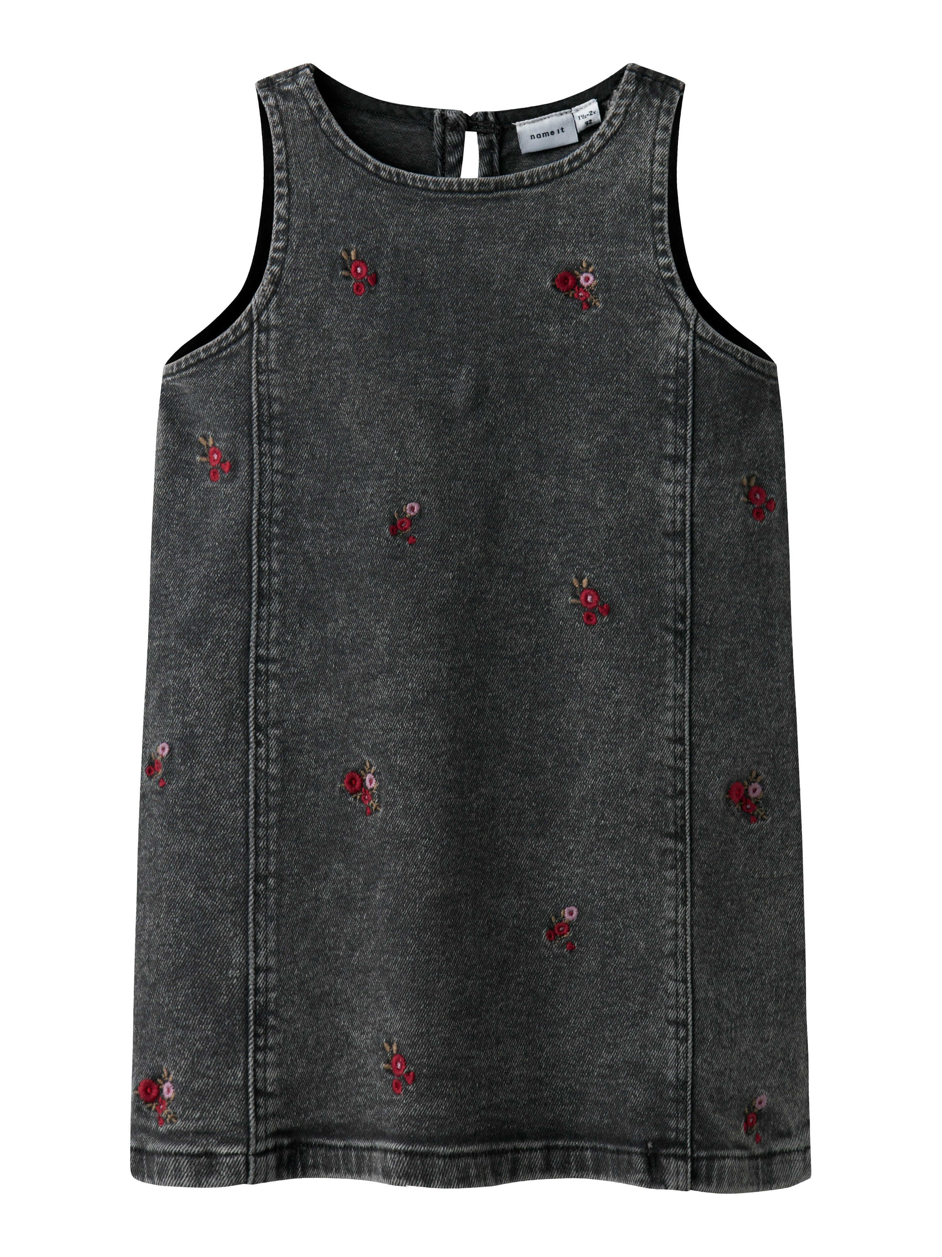 Name It Brynn Denim Spencer Medium Grey Denim Flower 92 Cm