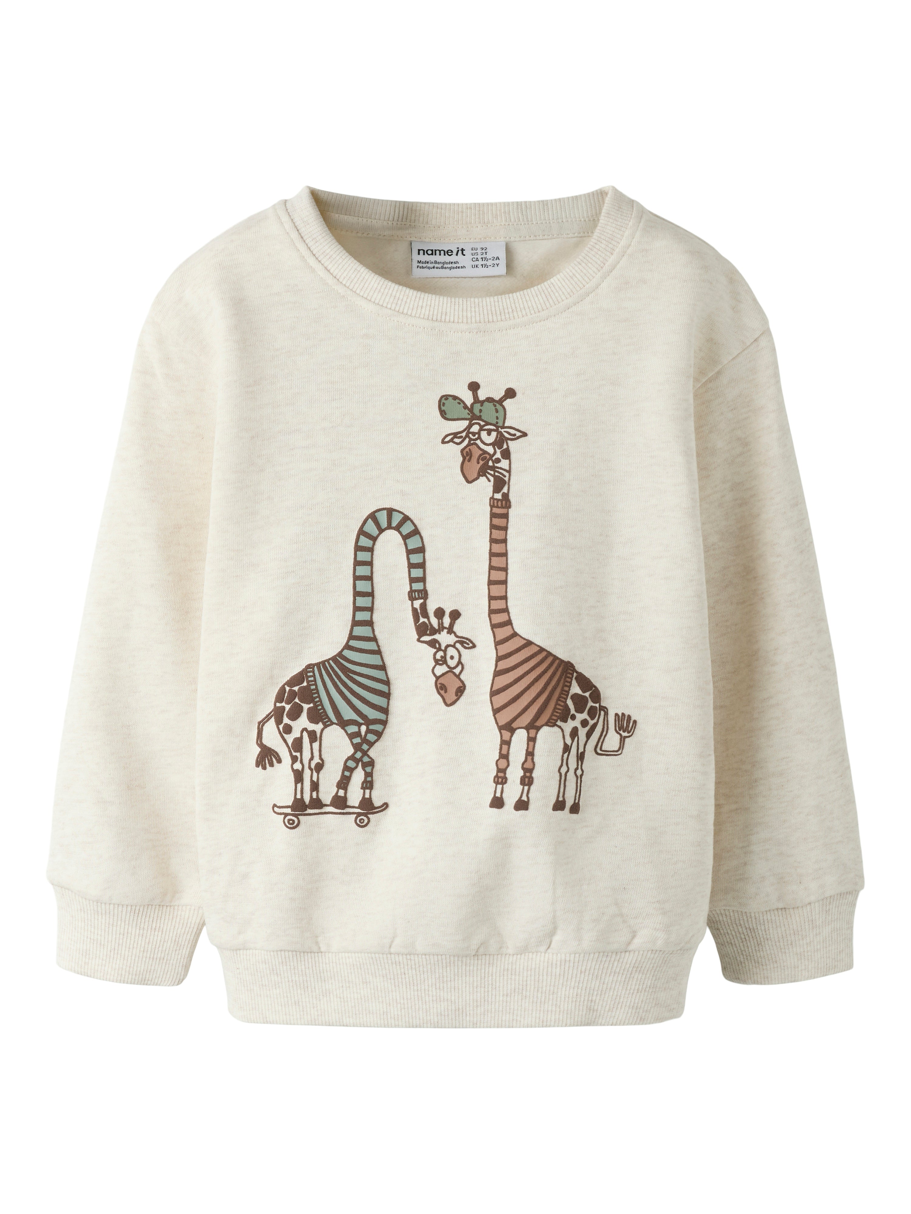 Name It Denson Sweat Shirt Peyote Melange 86 Cm