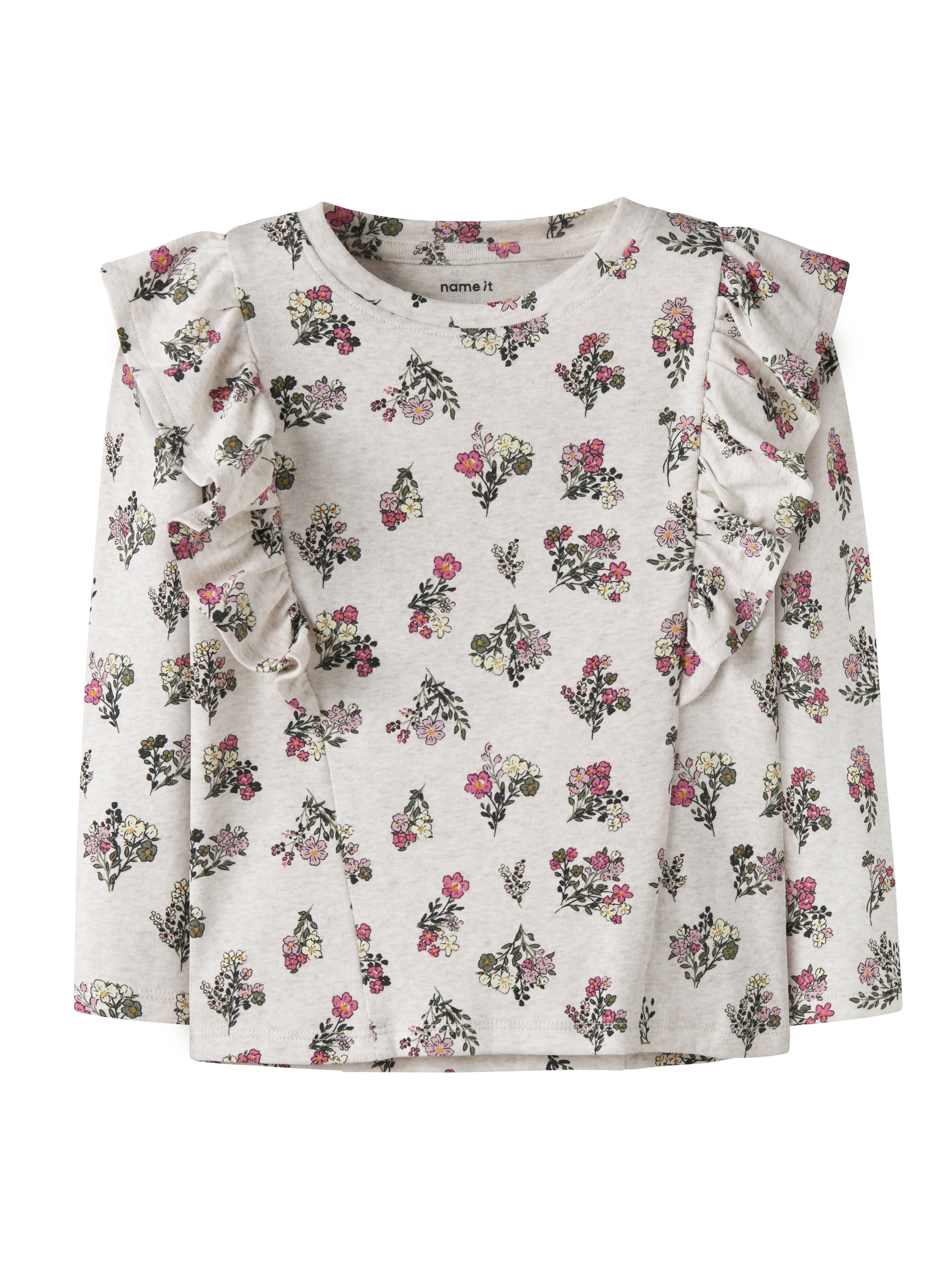 Name It Doritta Ls Top Peyote Melange 92 Cm