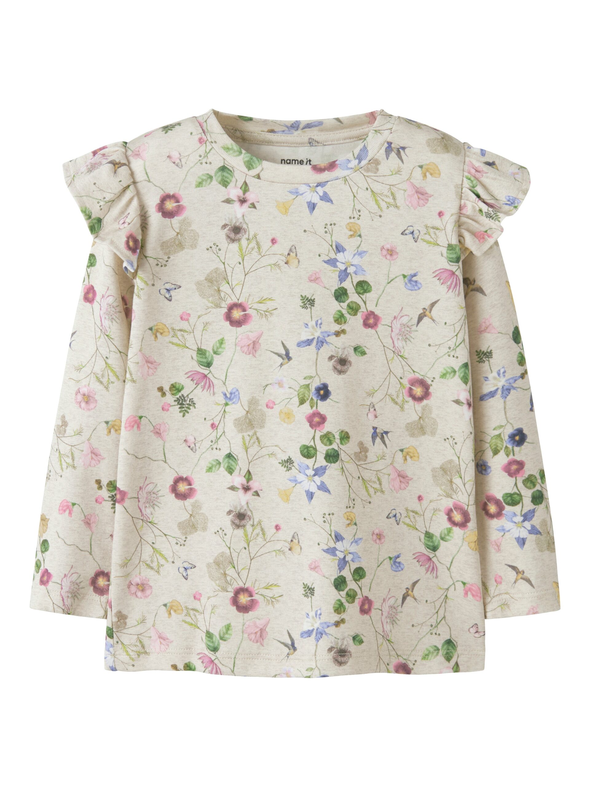 Name It Falca Ls Top Peyote Melange 92 Cm