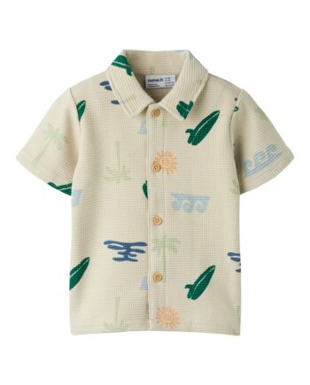 Name It Falcan Ss Shirt Peyote 80 Cm