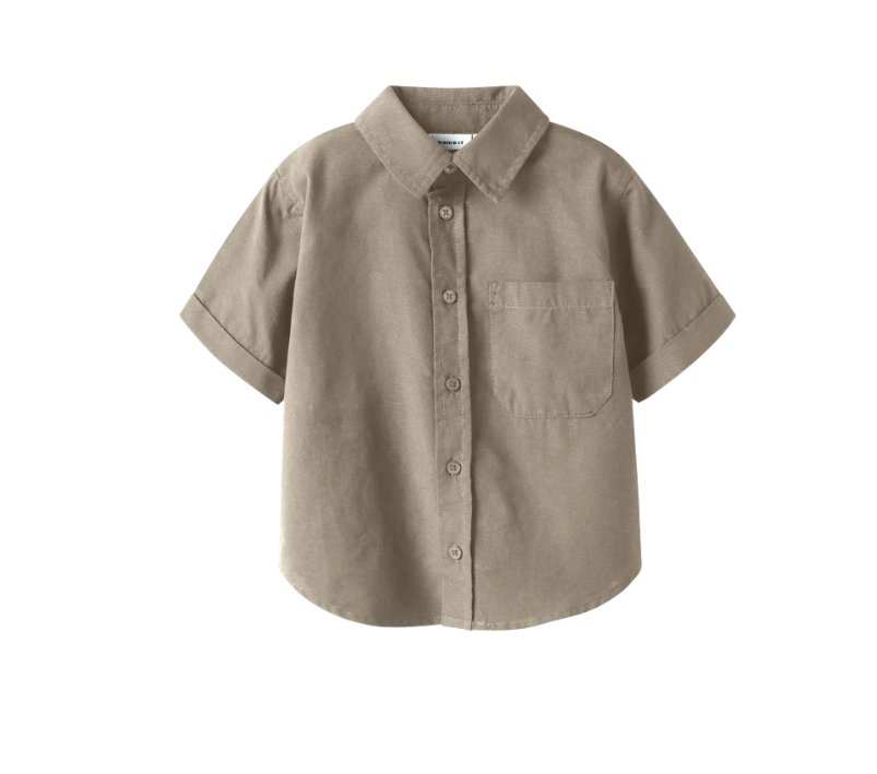 Name It Filip Ss Shirt Aluminium 92 Cm
