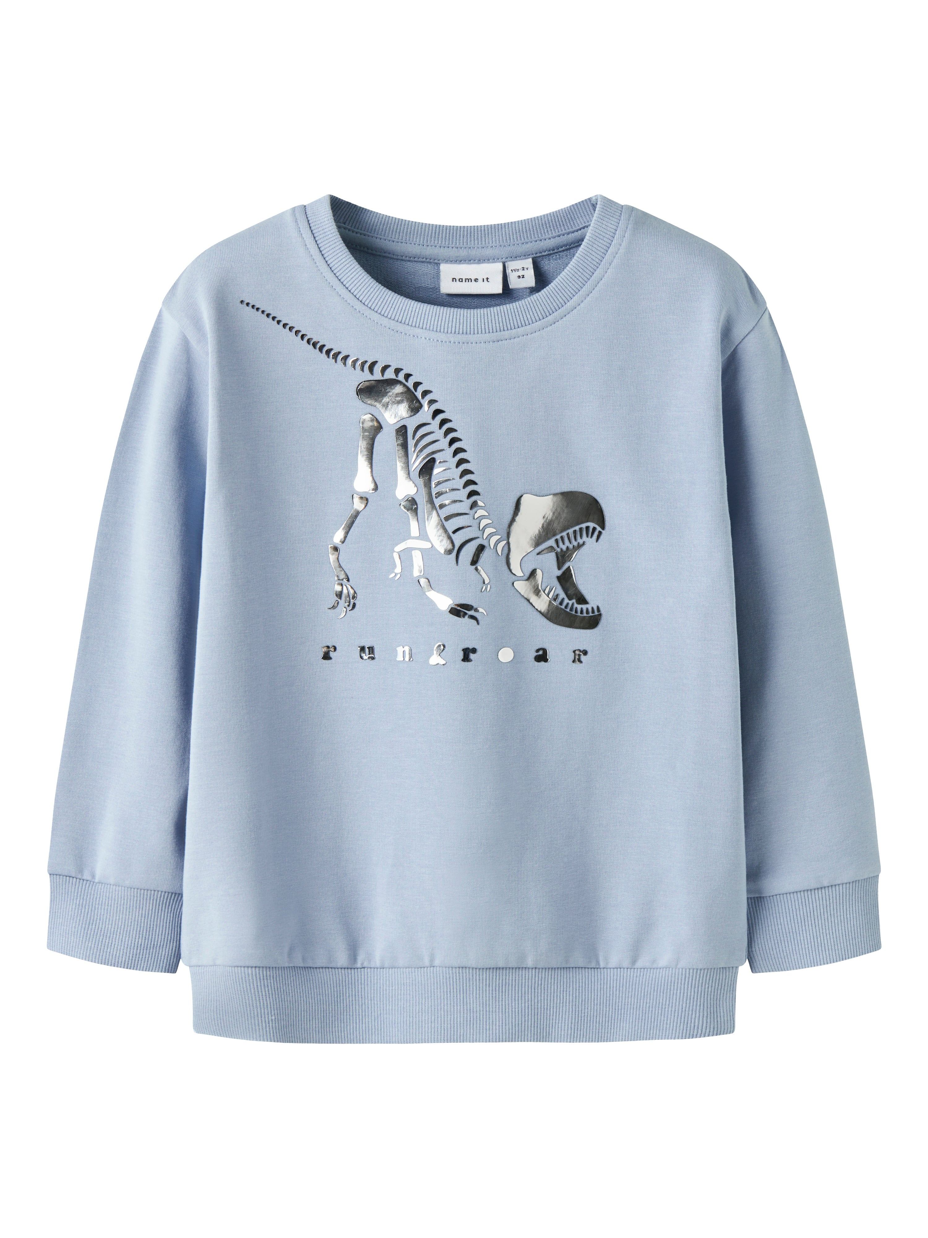 Name It Finn Sweat Shirt Blue Fog 92 Cm