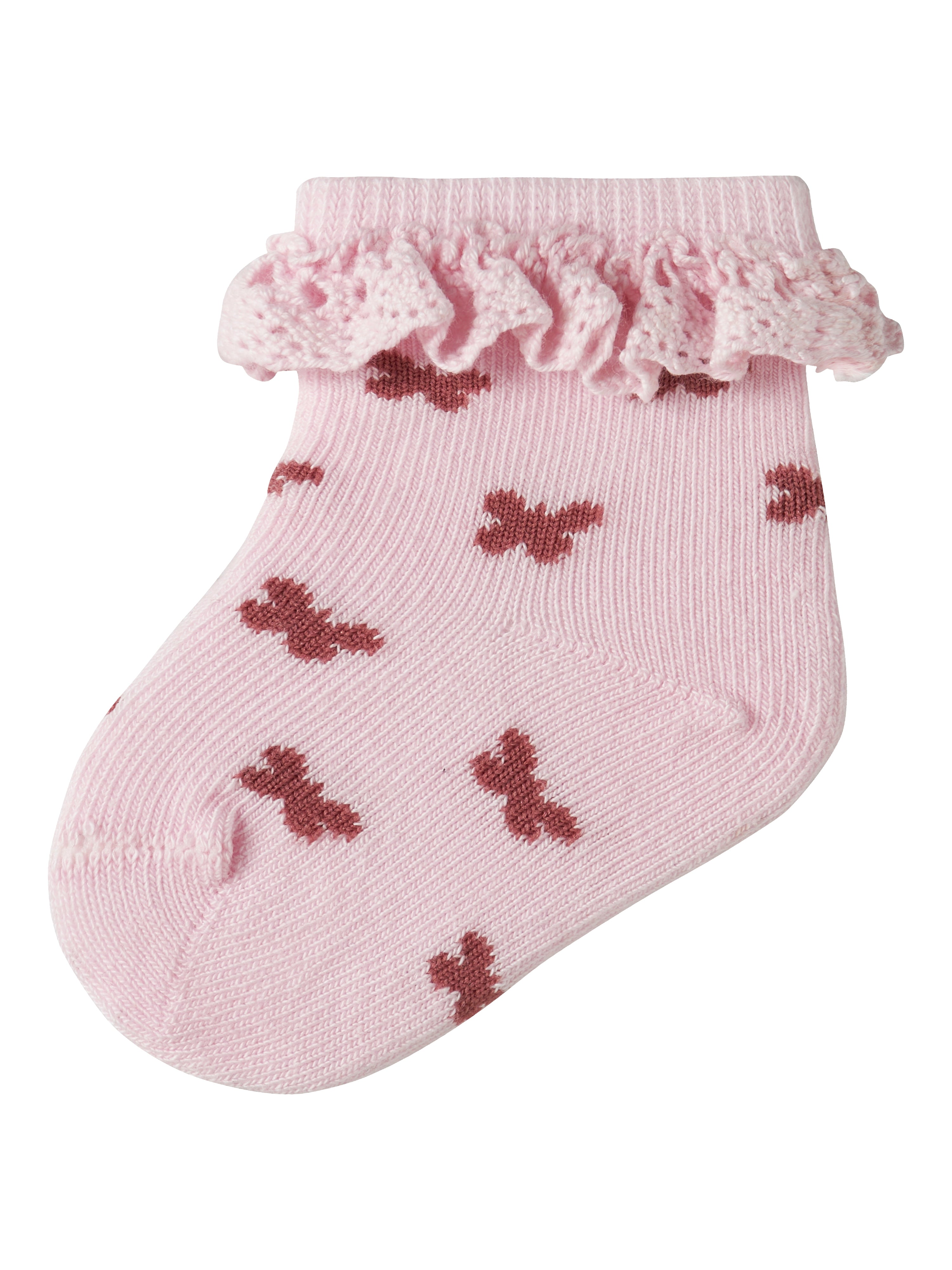 Name It Futterfly Strømper Cradle Pink 50 56