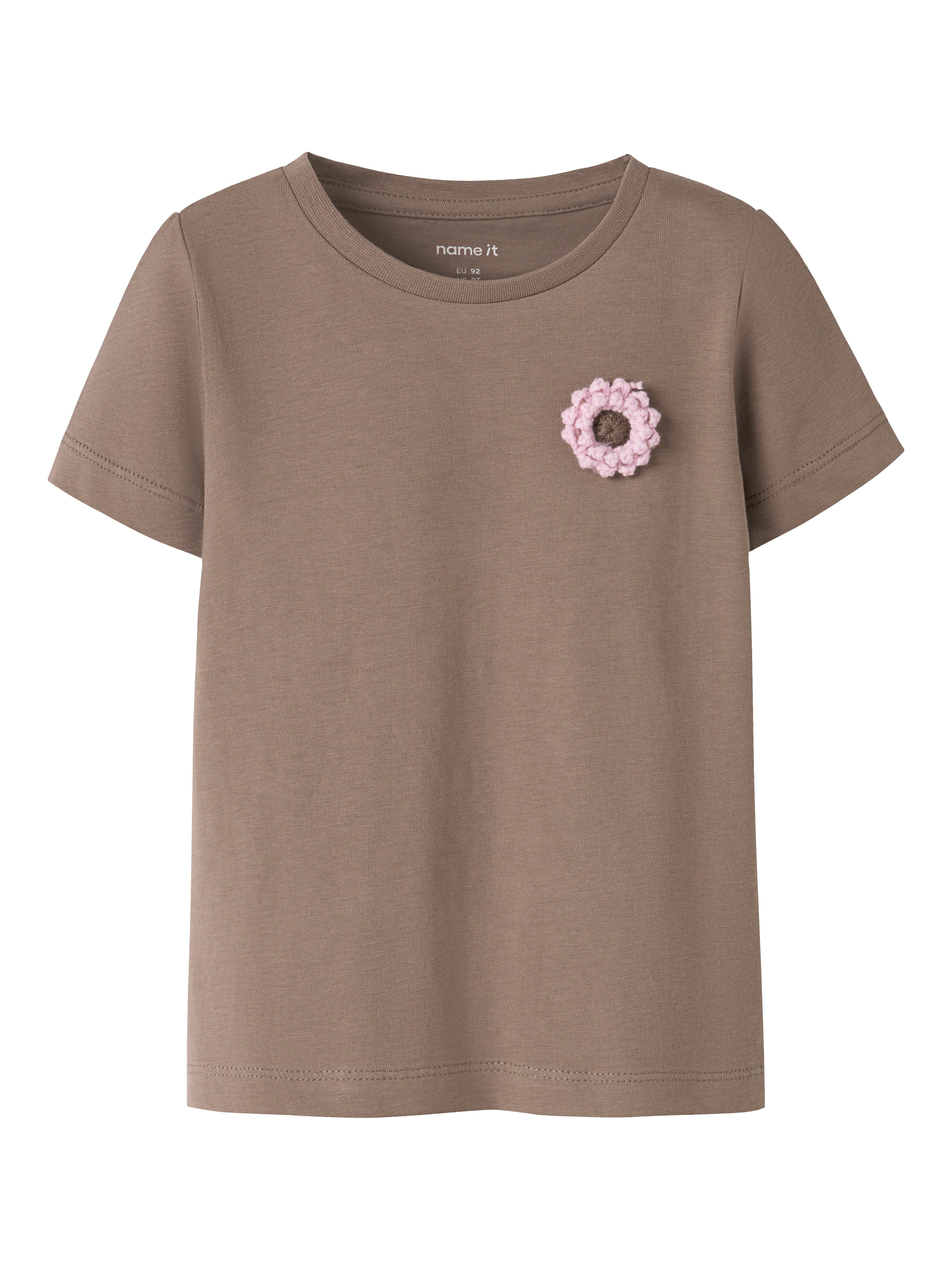 Name It Humaria Ss Top Brown Lentil 92 Cm