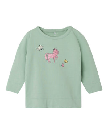 Name It Jennia Bluse Silt Green 56 Cm