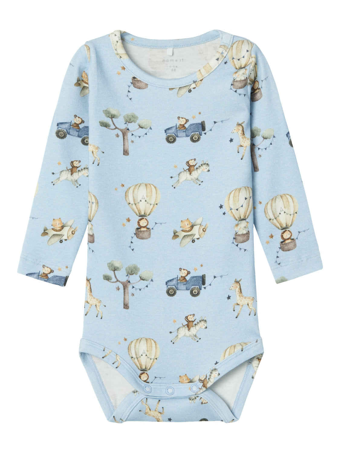 Name It Julius Body Chambray Blue Melange 50 Cm