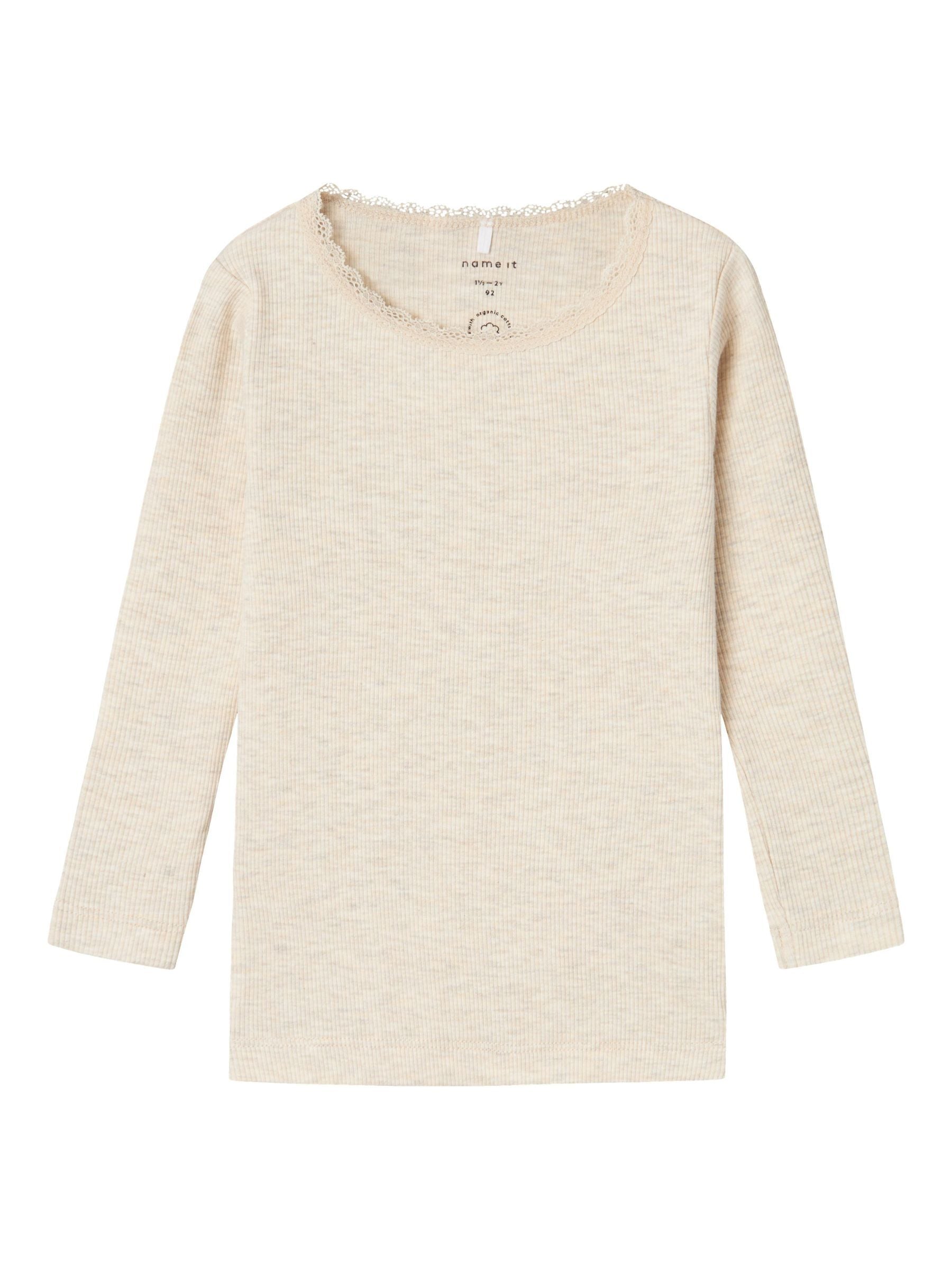 Name It Kab Ls Top Noos Peyote Melange 86 Cm