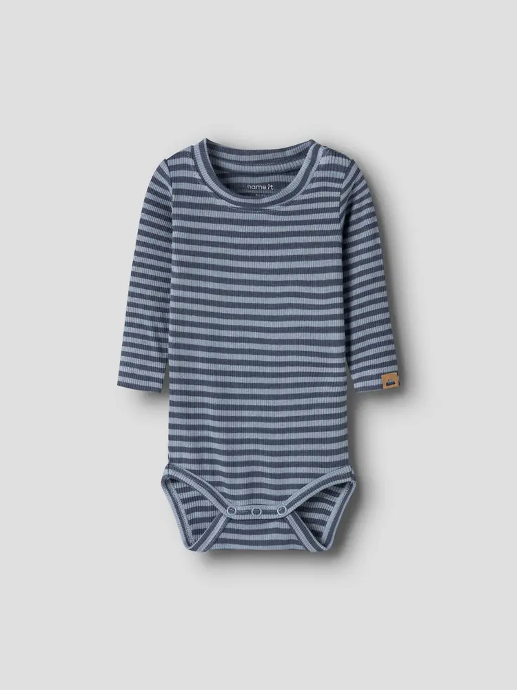 Name It Kardio Langærmet Body Ashley Blue 80