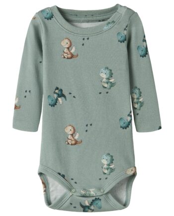 Name It Karlos Ls Body Green Milieu 50 Cm