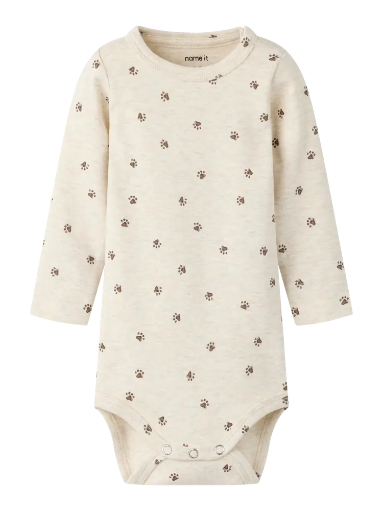 Name It Laris Langærmet Body Peyote Melange 74