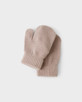Name It Magic Knit Mittens Deauville Mauve One Size