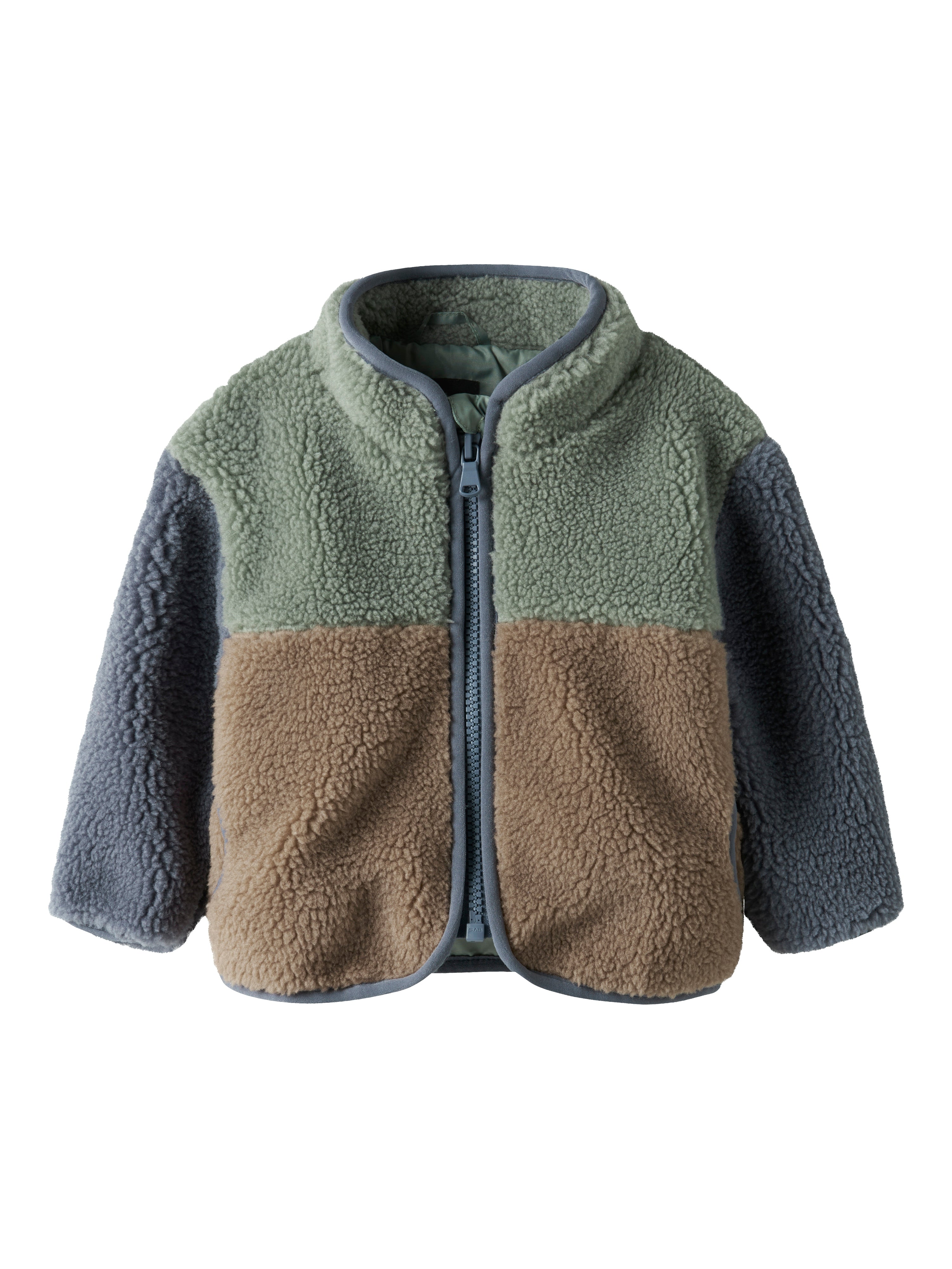 Name It Mimba Sherpa Jacket Chinois Green 68 Cm