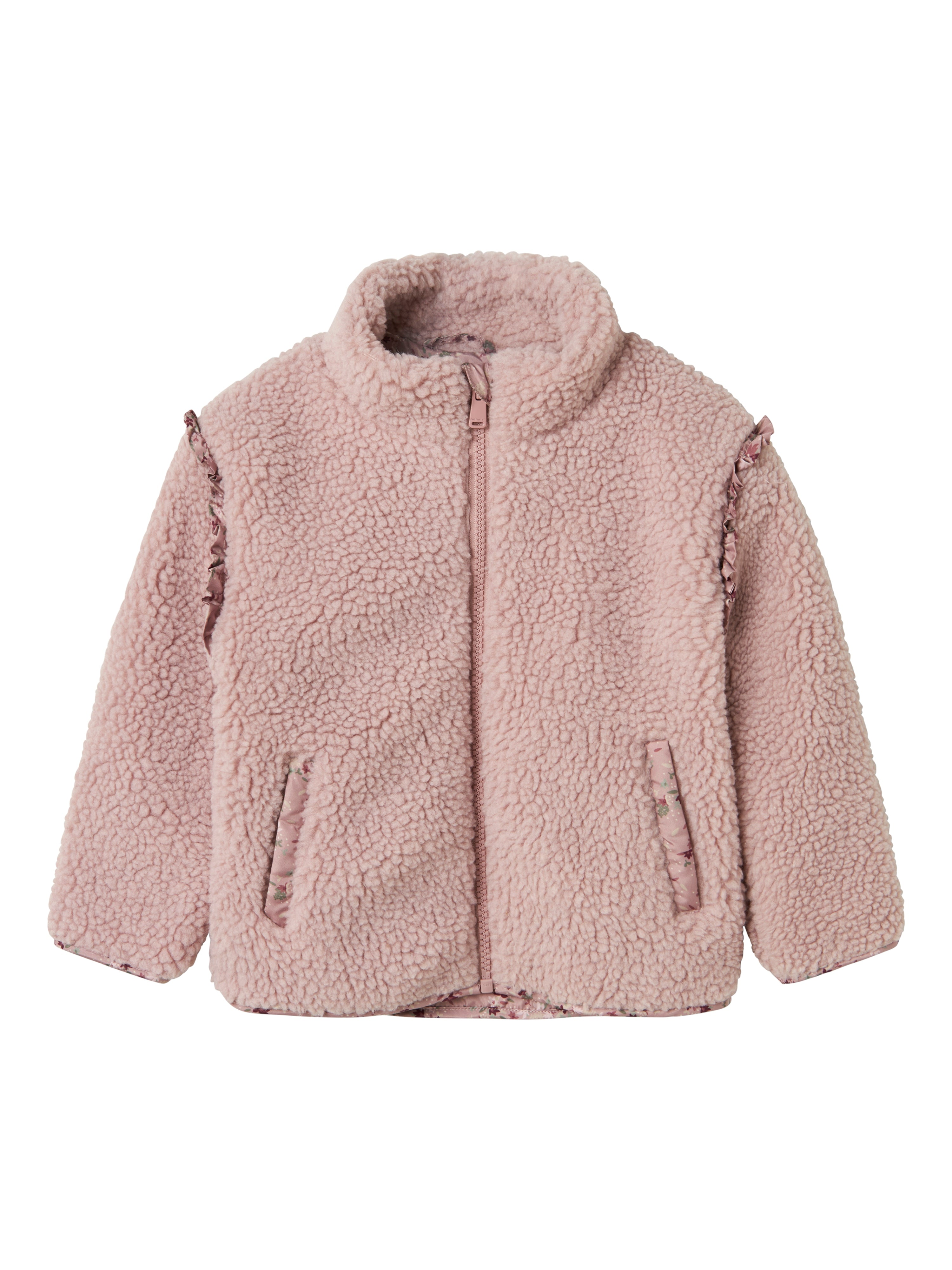 Name It Minna Teddy Jakke Violet Ice 86 Cm