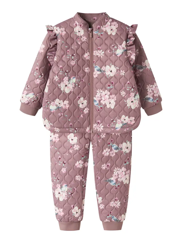 Name It Moon Quilted Sæt Wistful Mauve 110