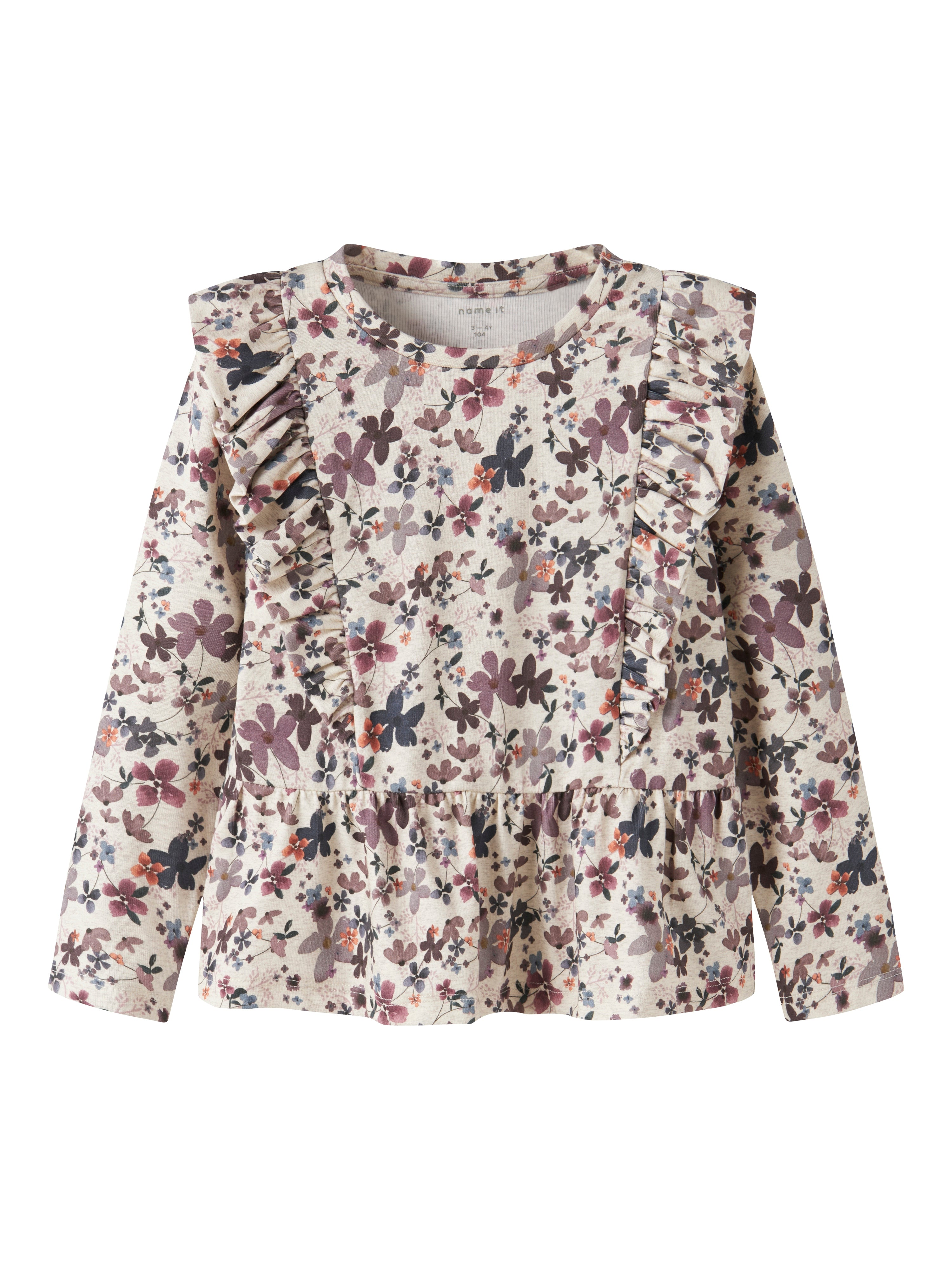 Name It Naline Top Peyote Melange 92 Cm