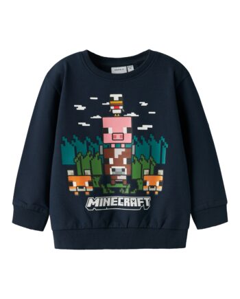 Name It Nell Minecraft Sweat Shirt Navy Blazer 92 Cm