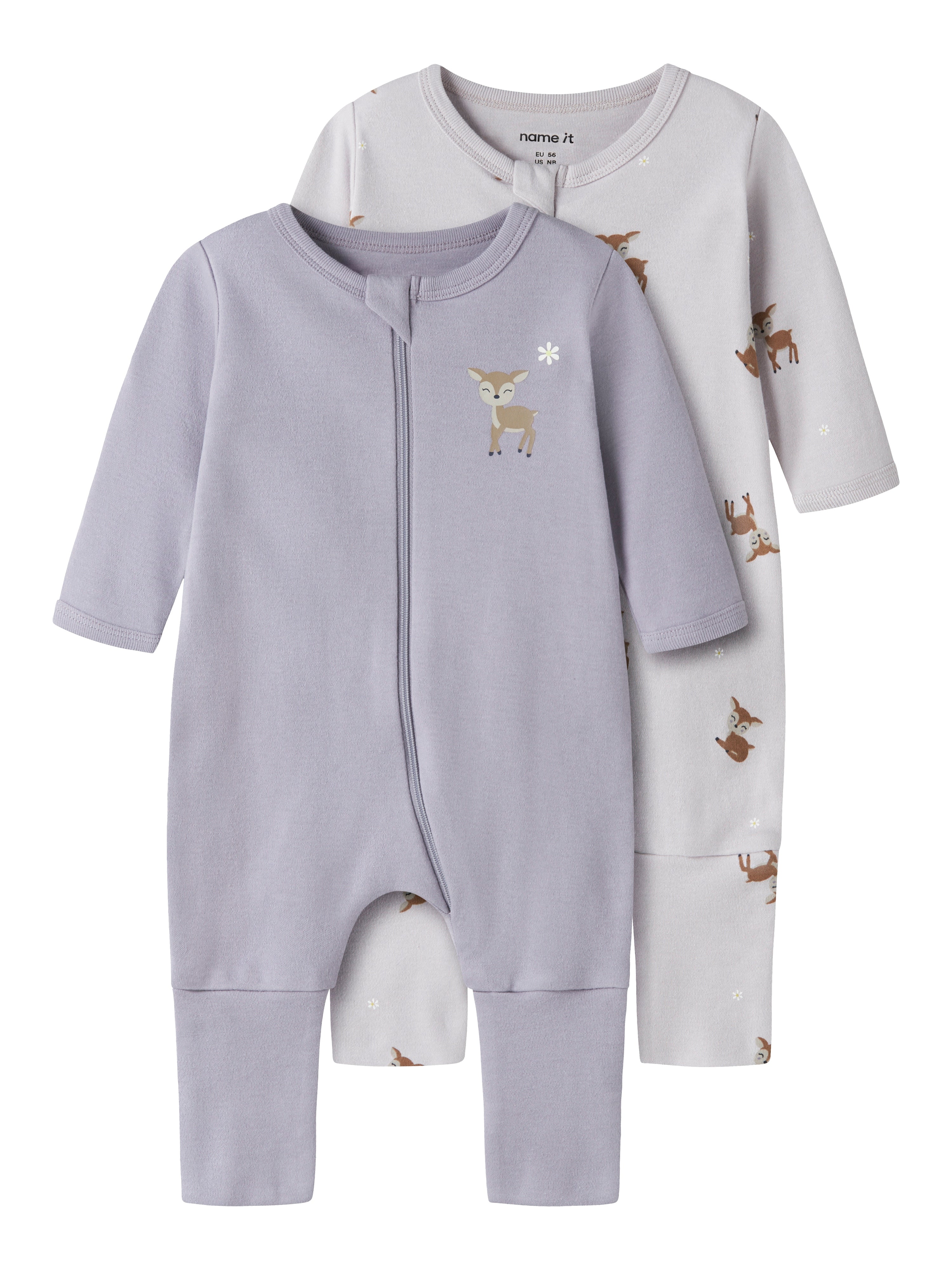 Name It Nightsuit   Pak Deer Lilac Marble 50 Cm