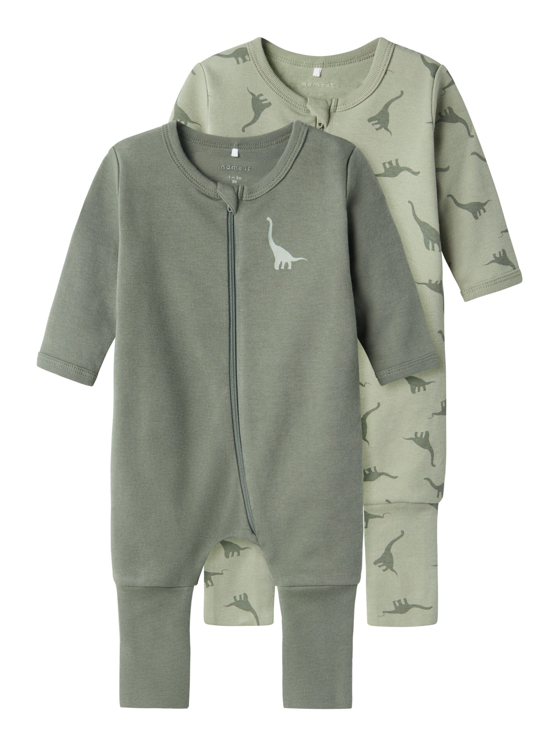 Name It Nightsuit Pak Dino Agave Green Dino 50 Cm