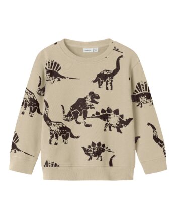 Name It Nilaus Sweat Shirt Island Fossil 92 Cm