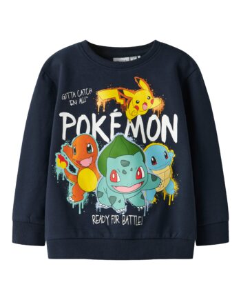 Name It Noa Pokemon Sweat Shirt Navy Blazer 92 Cm