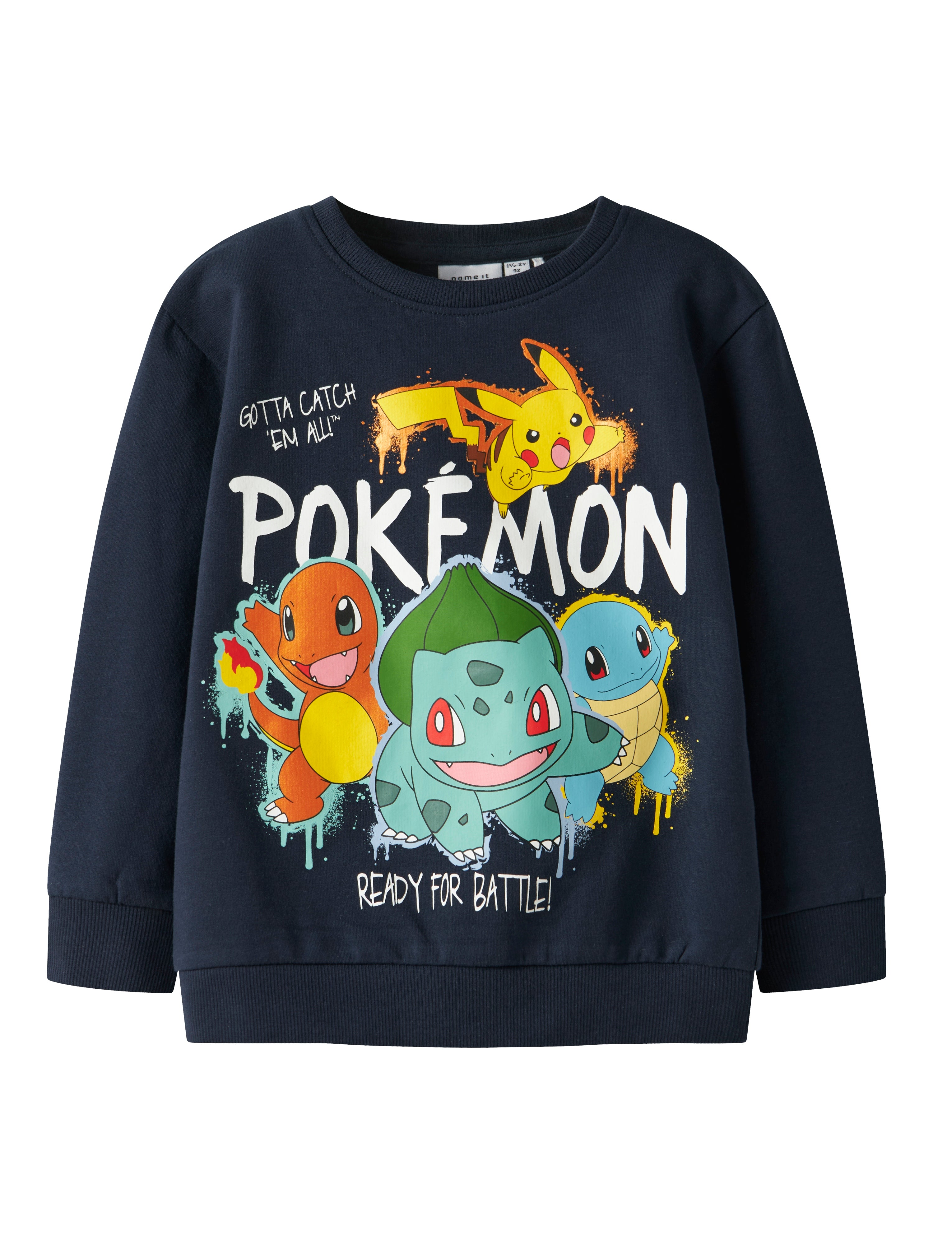 Name It Noa Pokemon Sweat Shirt Navy Blazer 92 Cm