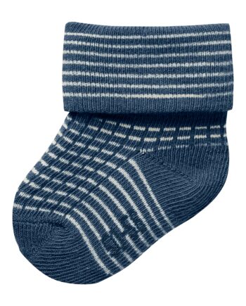 Name It Nobbo Stripe Strømpe Insignia Blue 50 56
