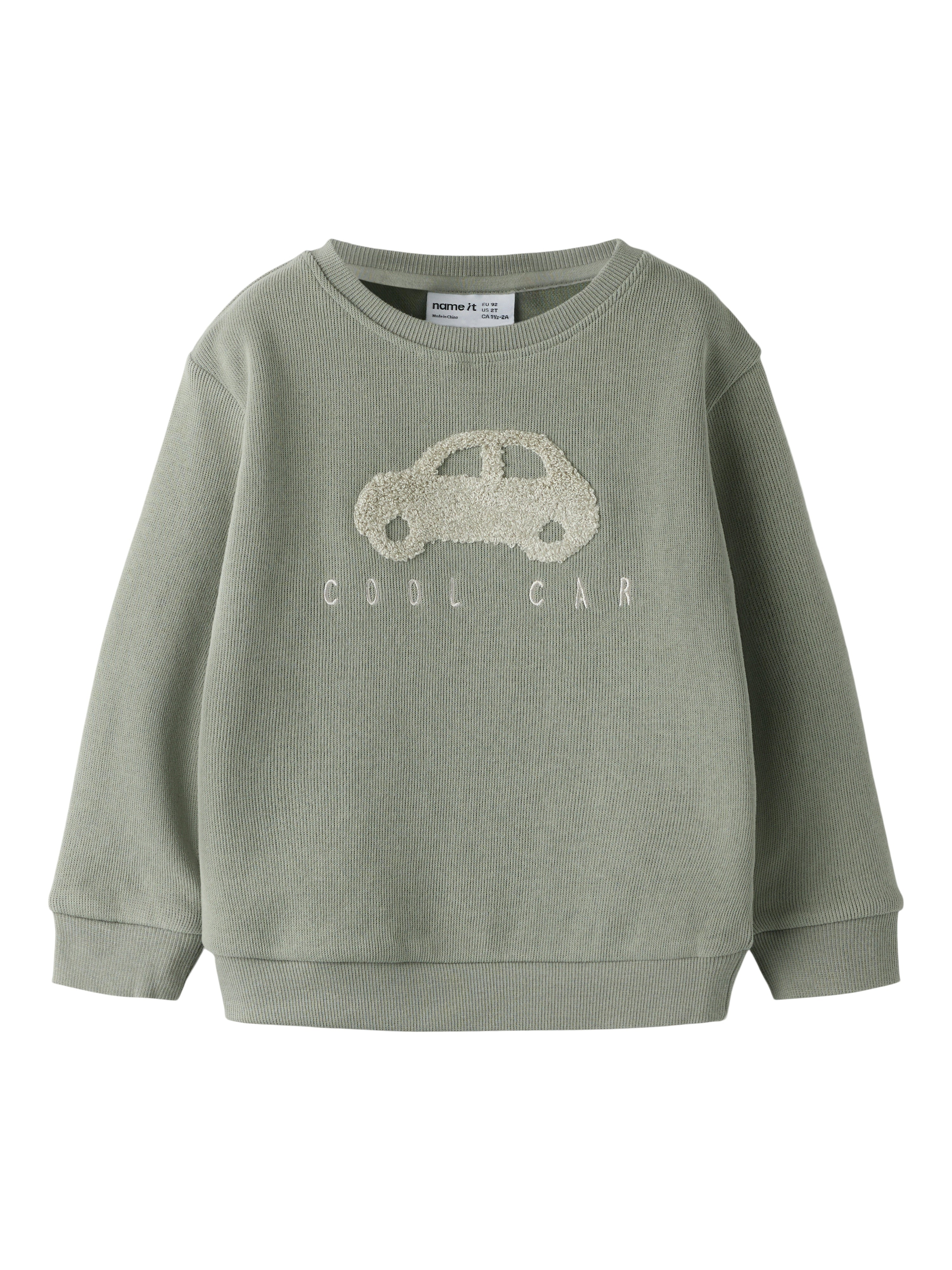 Name It Obear Sweat Shirt Shadow 92 Cm