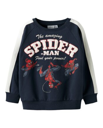 Name It Obert Spiderman Sweat Shirt Navy Blazer 92 Cm