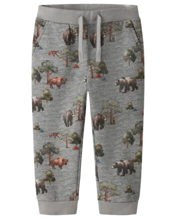 Name It Olin Sweat Pants Grey Melange 92 Cm