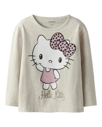 Name It Oppa Hellok Ls Top Peyote Melange 92 Cm