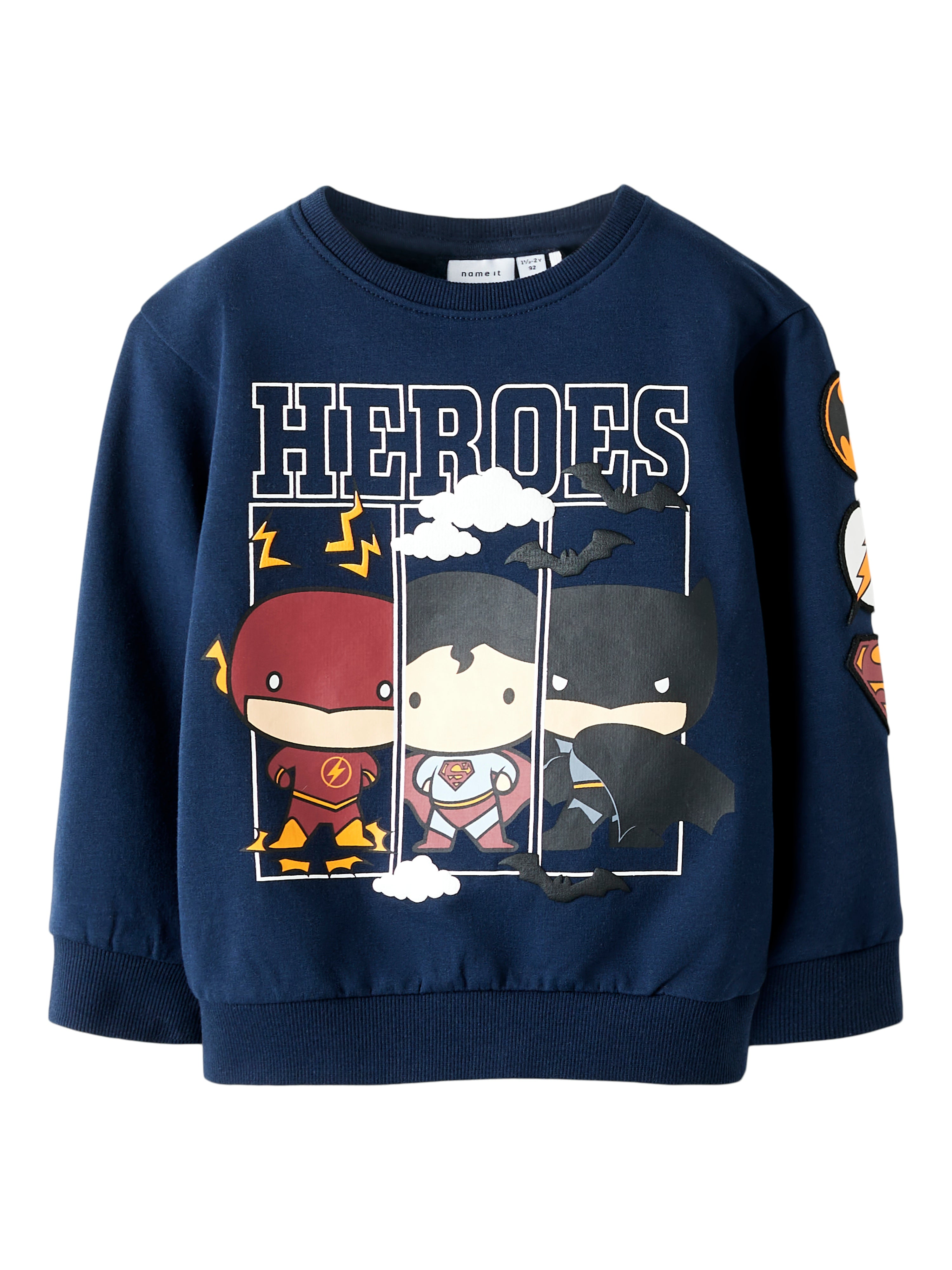 Name It Osmus Batman Sweat Shirt Navy Blazer 92 Cm