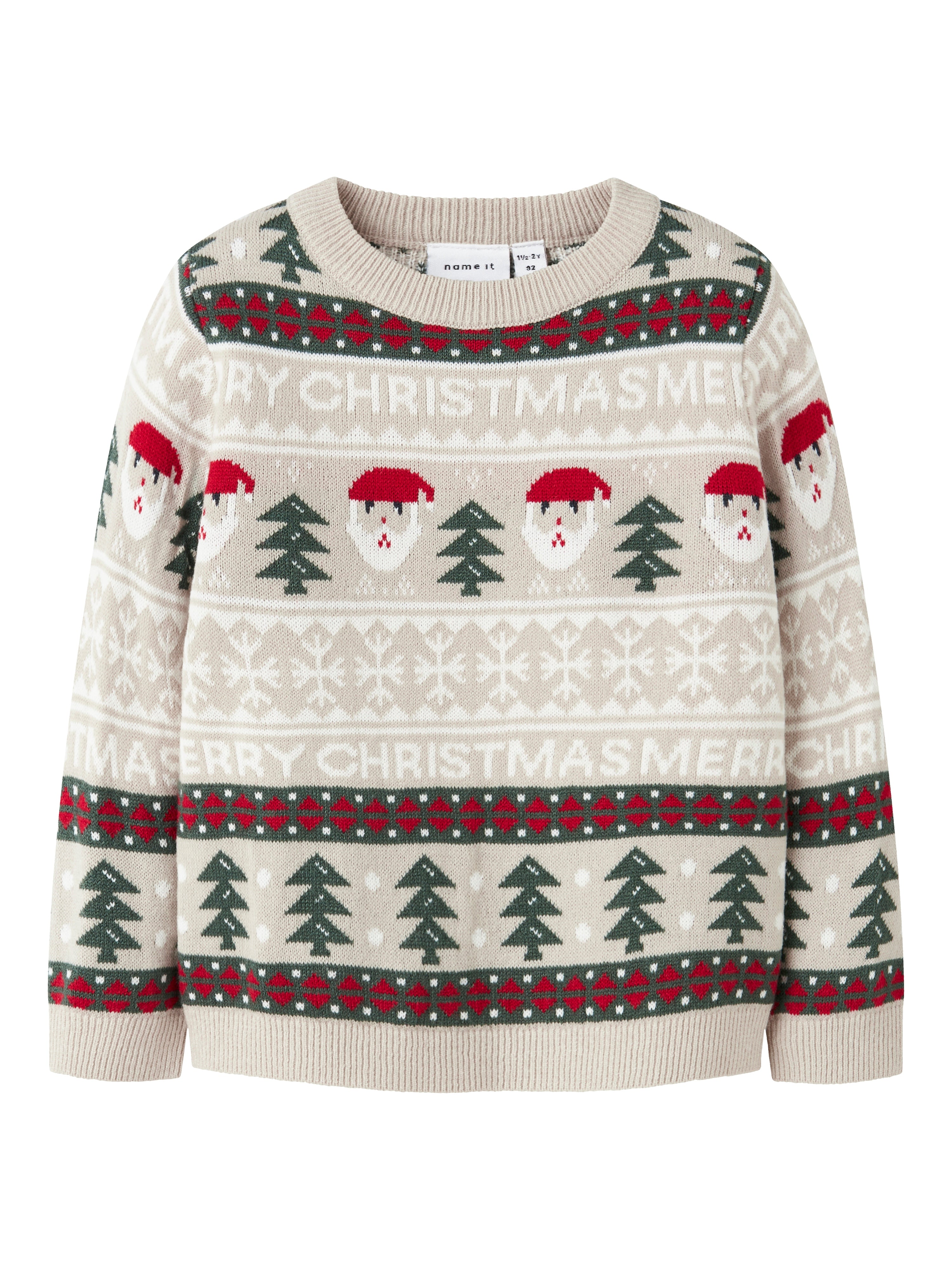 Name It Rastokka Ls Knit Peyote 92 Cm