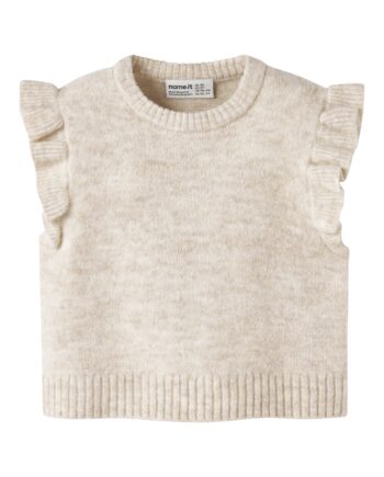 Name It Reifyly Knit Slipover Peyote Melange 92 Cm