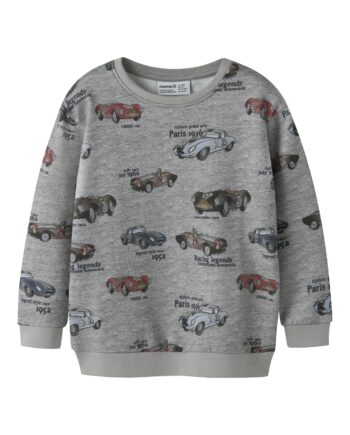Name It Reiner Sweat Shirt Grey Melange 92 Cm