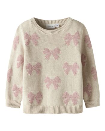 Name It Rekka Ls Knit Peyote Melange 92 Cm
