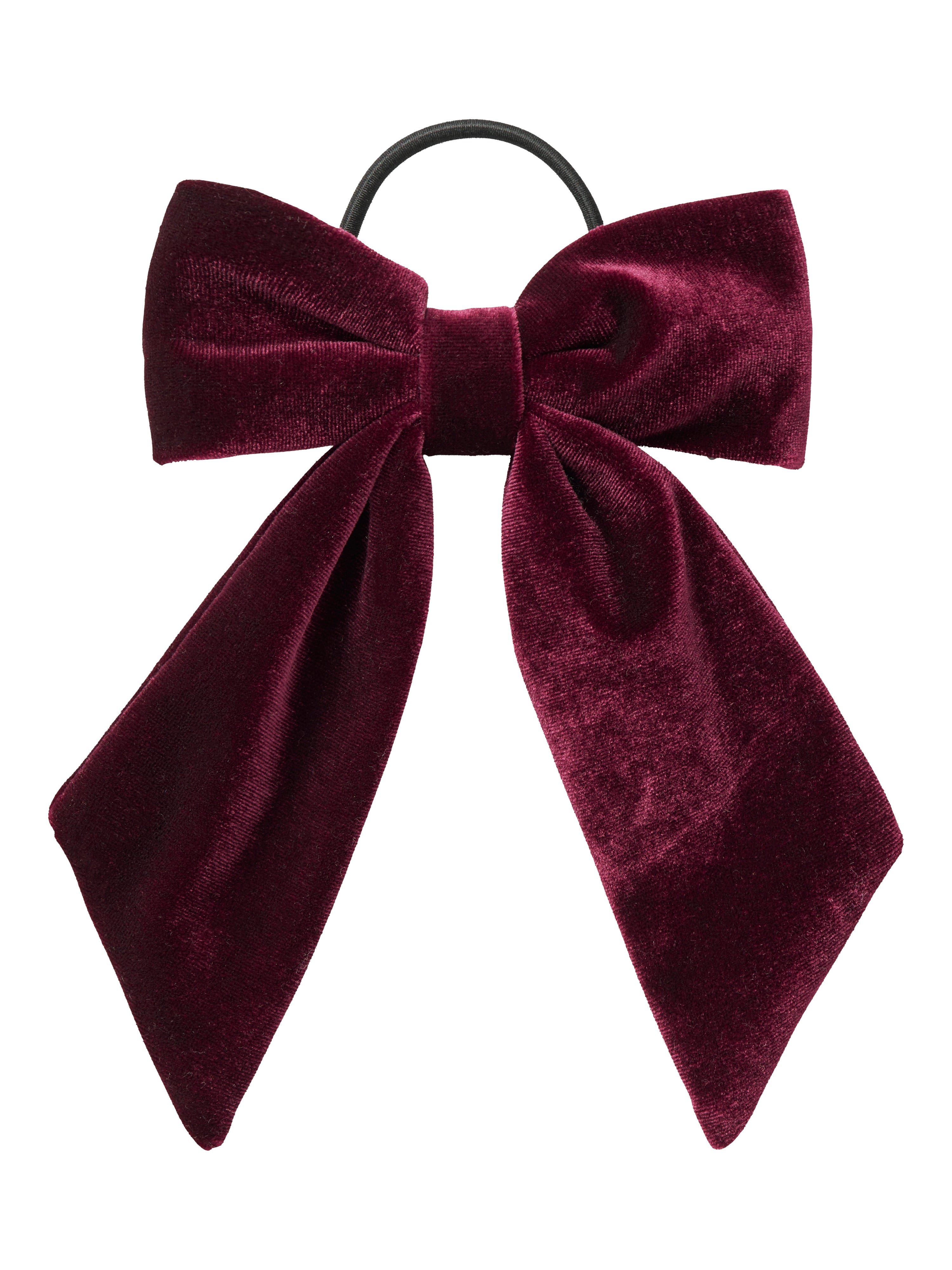 Name It Relvet Hairbow Burgundy