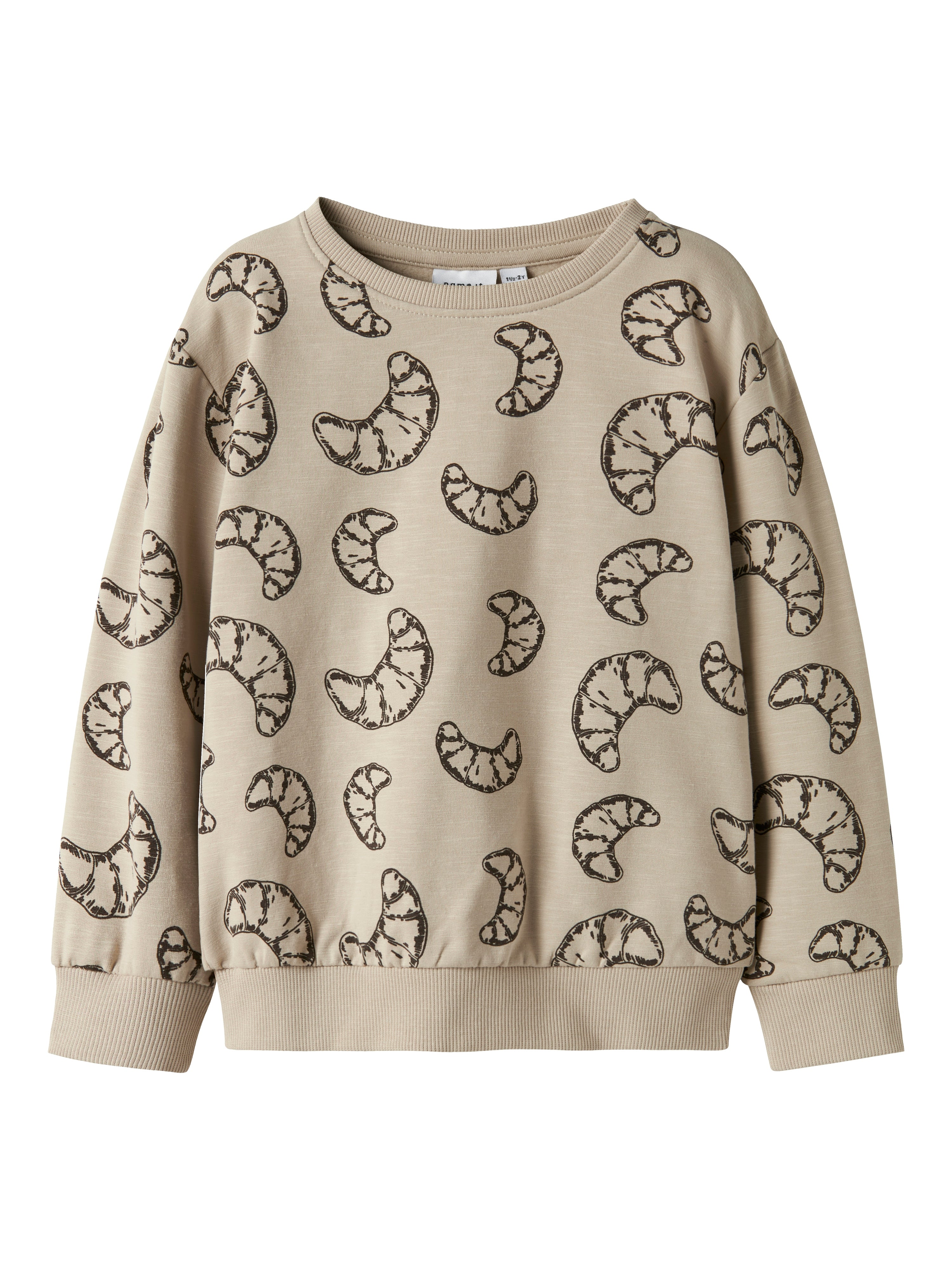Name It Richie Sweat Shirt Island Fossil 92 Cm