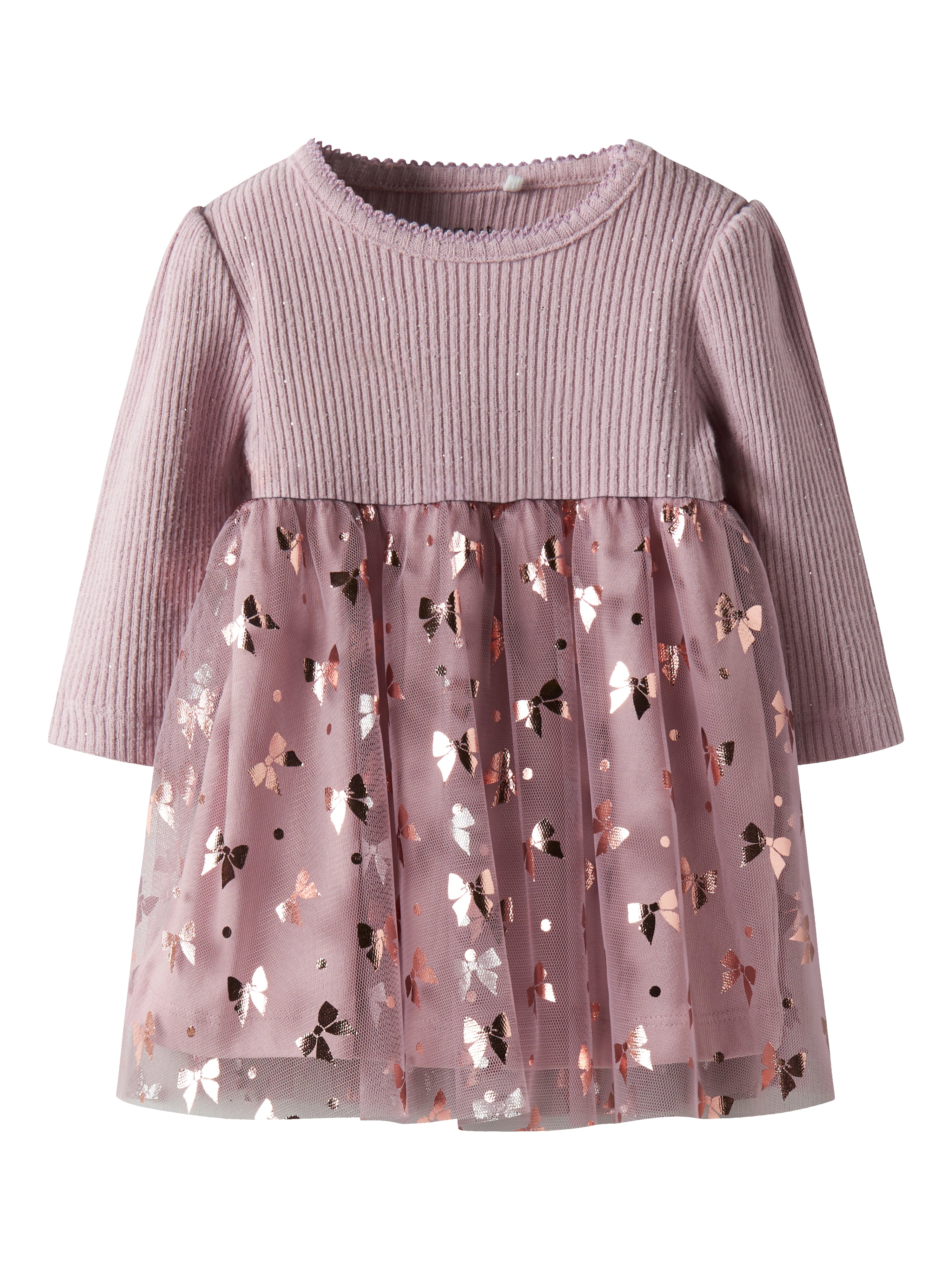 Name It Rosally Ls Dress Keepsake Lilac 50 Cm