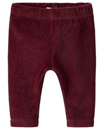 Name It Roxy Vel Legging Burgundy 50 Cm