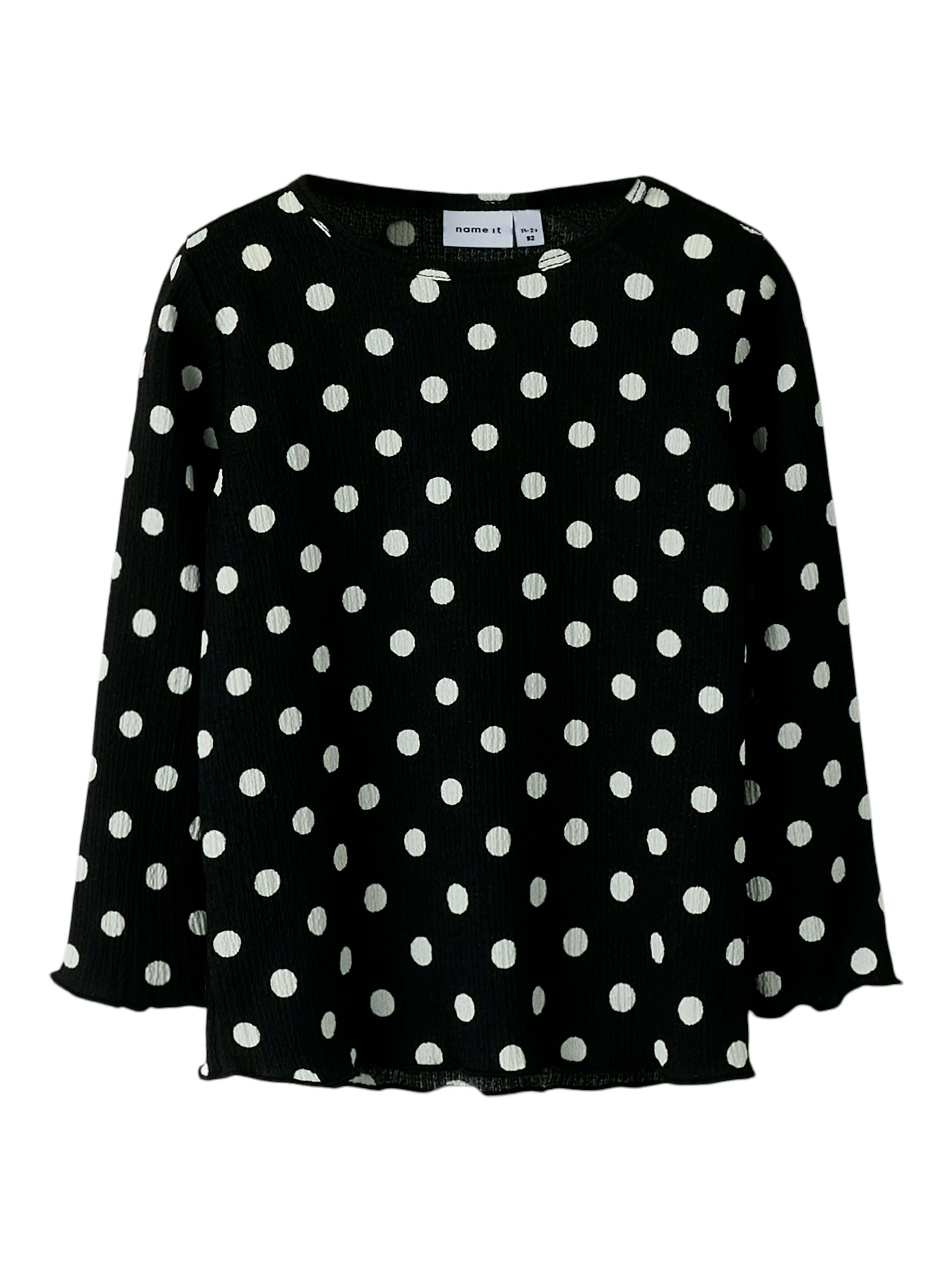 Name It Sallie Ls Top Black 92 Cm