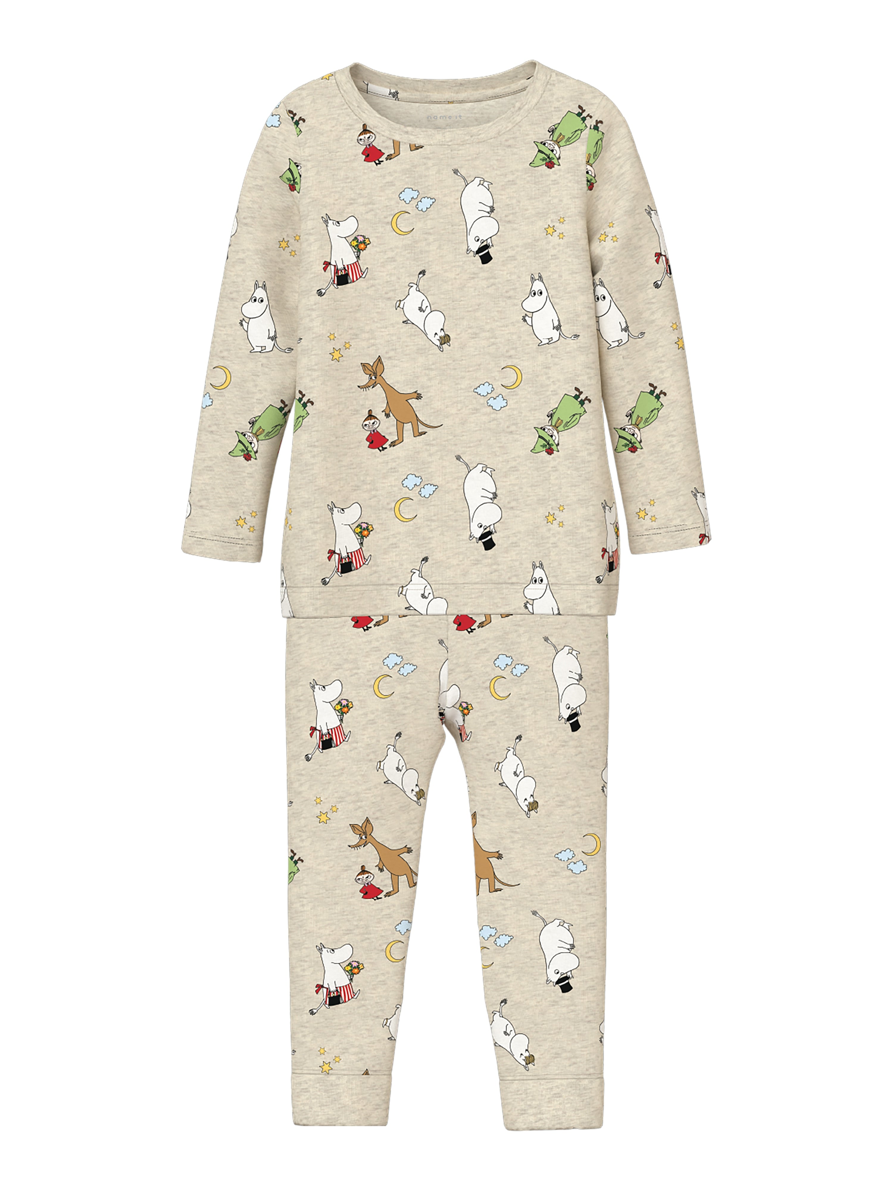 Name It Semol Moomin Natsæt Peyote Melange 92 Cm