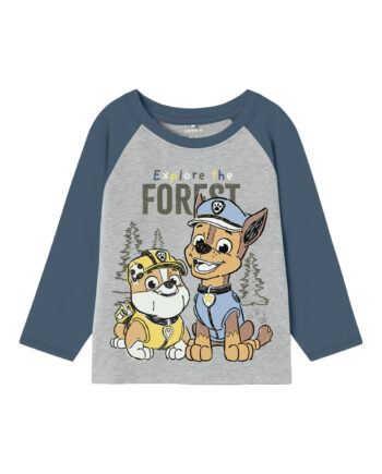 Name It Sente Paw Patrol Bluse Grey Melange 86 Cm