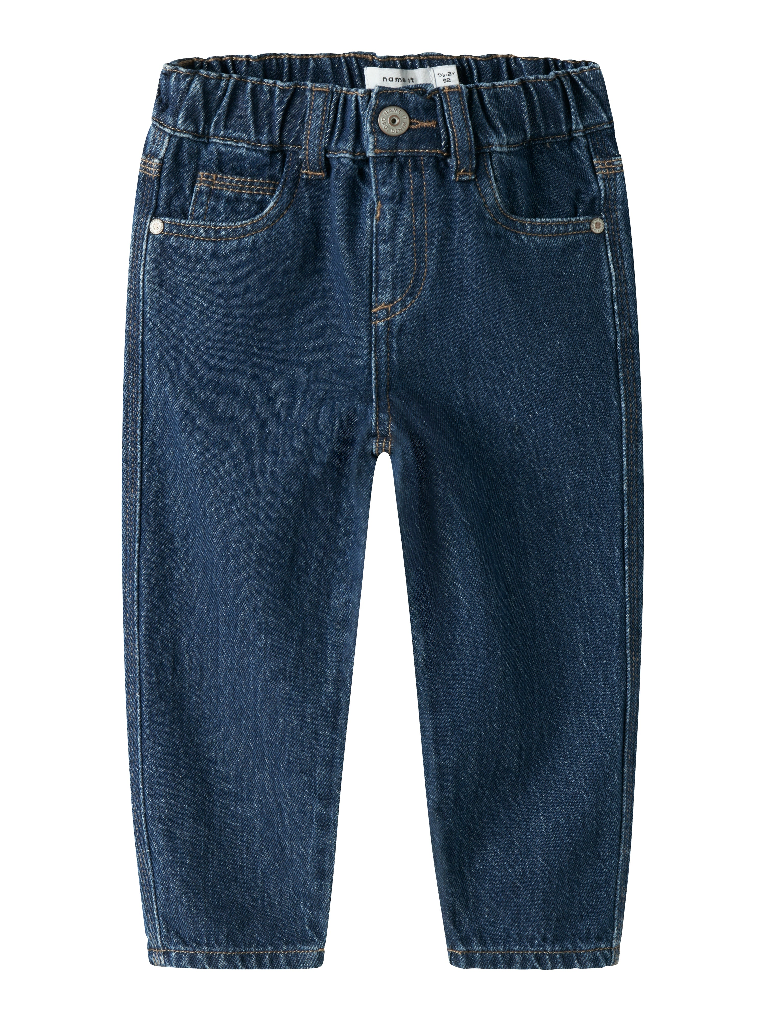 Name It Silas Tapered Jeans Dark Blue Denim 92 Cm