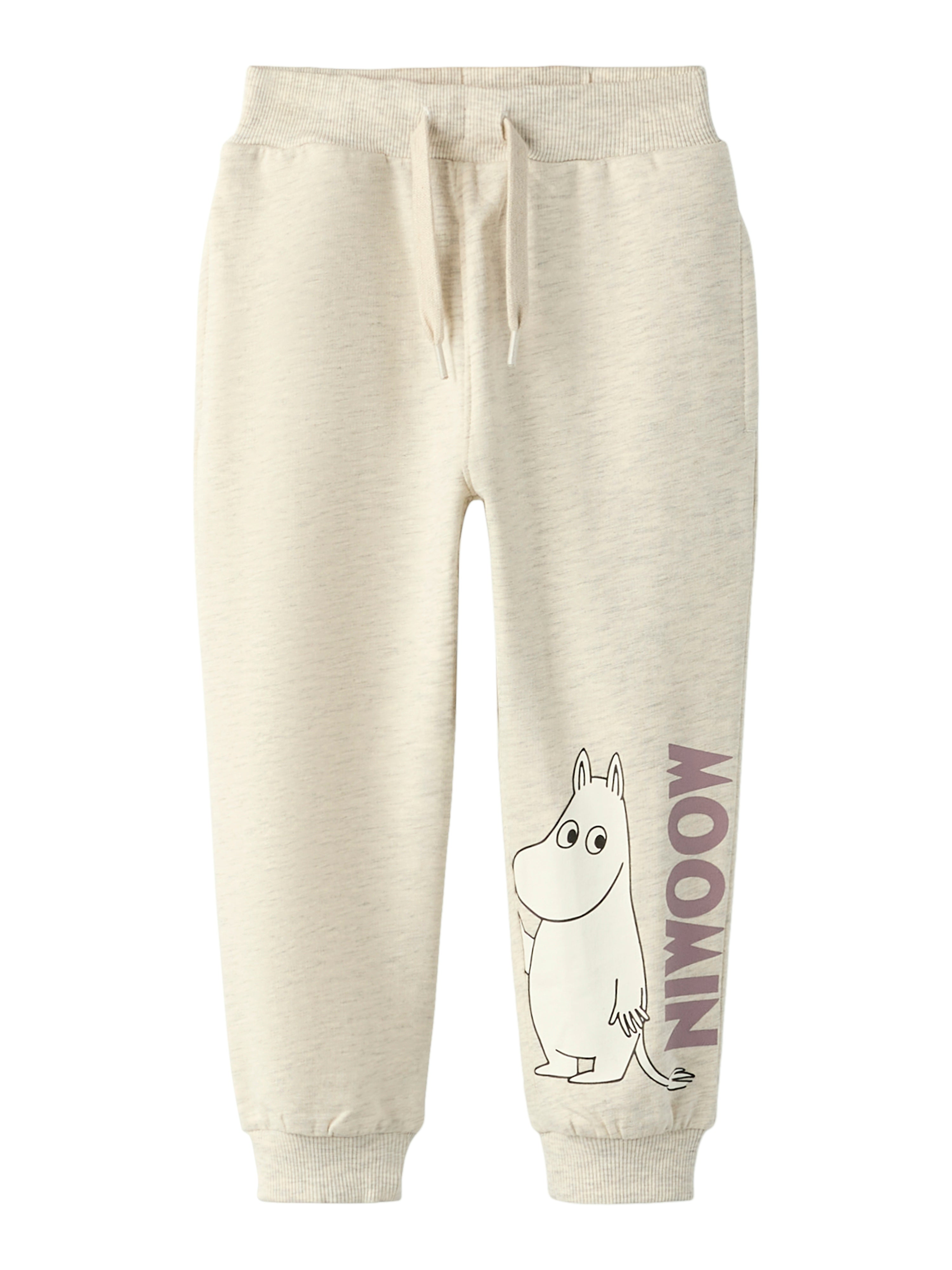 Name It Sloli Moomin Sweat Pants Peyote Melange 92 Cm