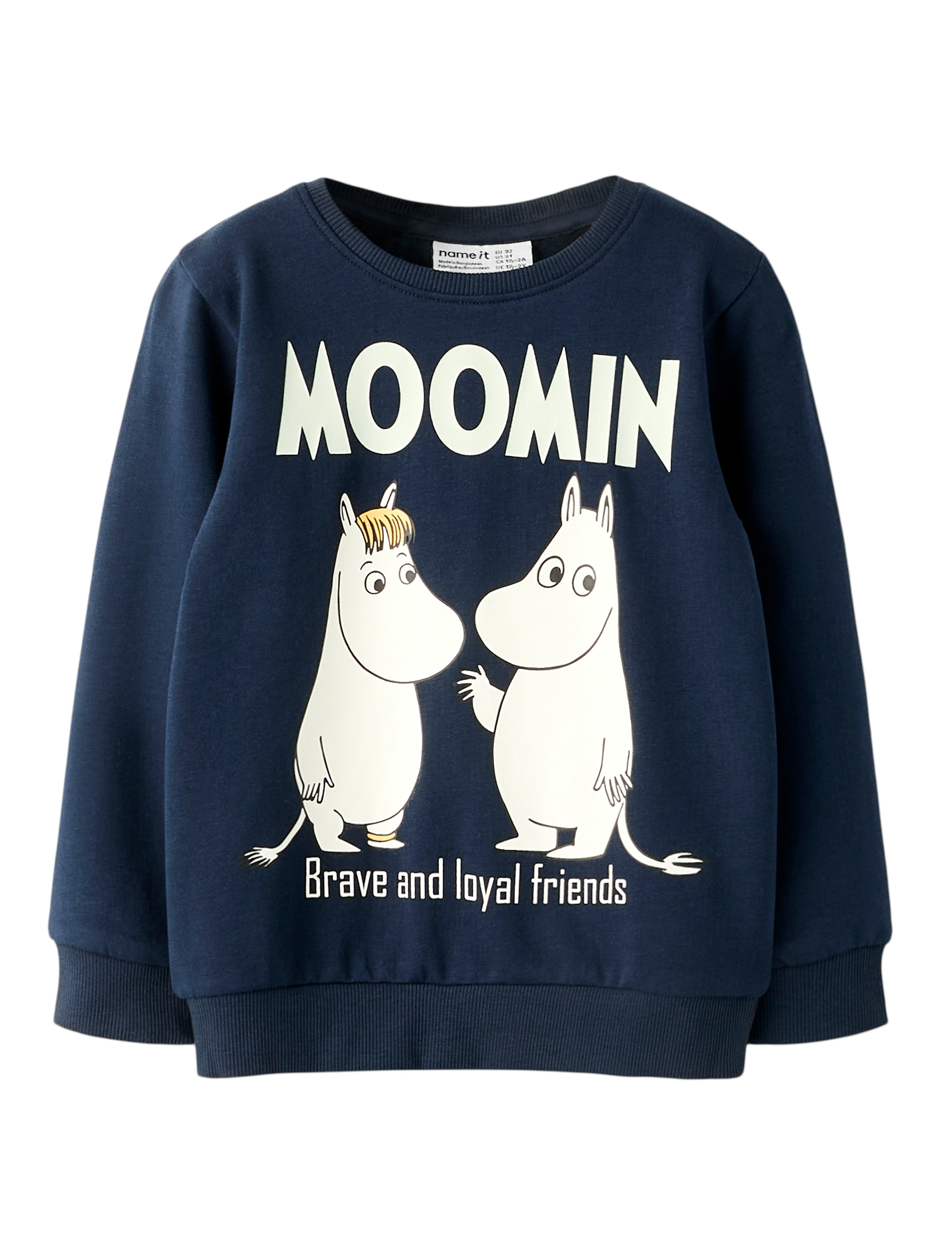 Name It Sloli Moomin Sweat Shirt Navy Blazer 92 Cm